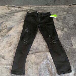 RSQ Black Skinny Distressed Jeans